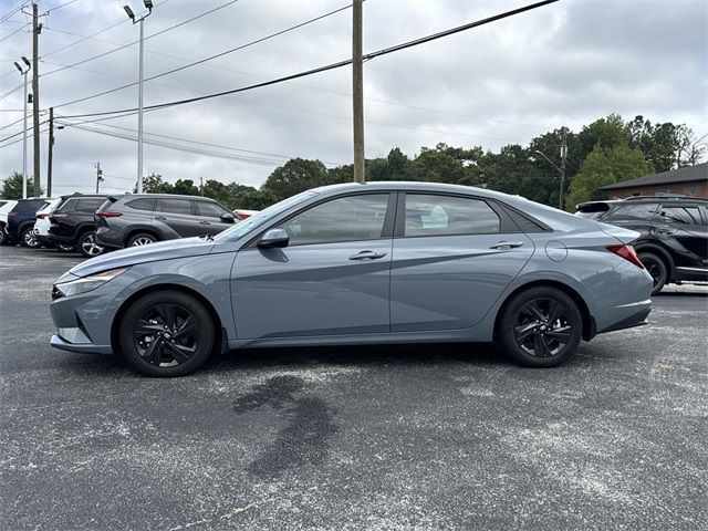 2023 Hyundai Elantra Hybrid Blue