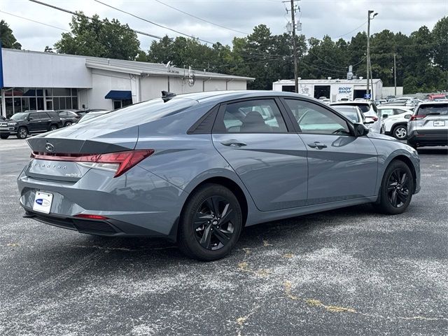 2023 Hyundai Elantra Hybrid Blue