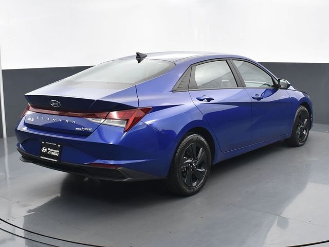 2023 Hyundai Elantra Hybrid Blue