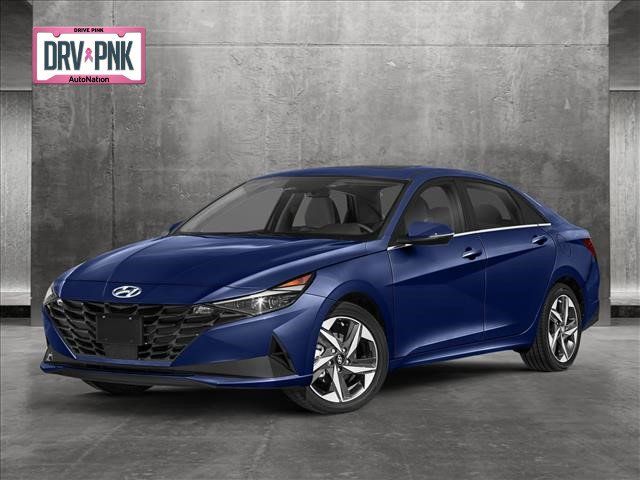 2023 Hyundai Elantra Hybrid Blue