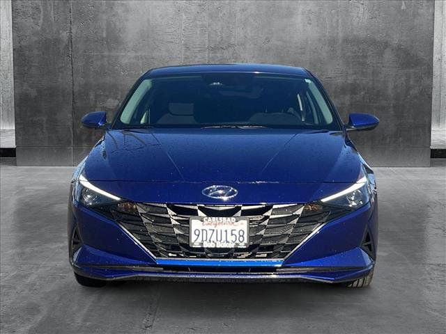 2023 Hyundai Elantra Hybrid Blue