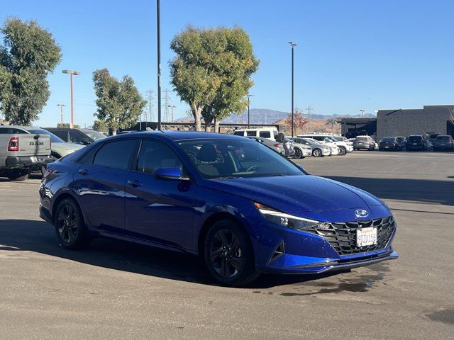 2023 Hyundai Elantra Hybrid Blue