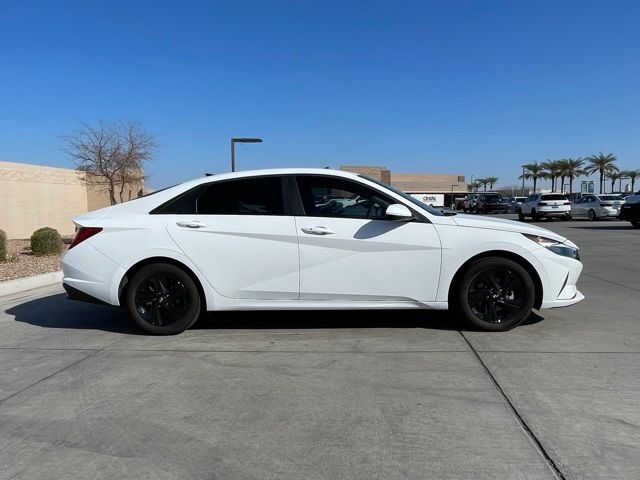 2023 Hyundai Elantra Hybrid Blue