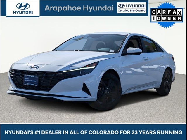 2023 Hyundai Elantra Hybrid Blue