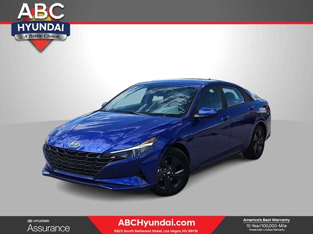 2023 Hyundai Elantra Hybrid Blue