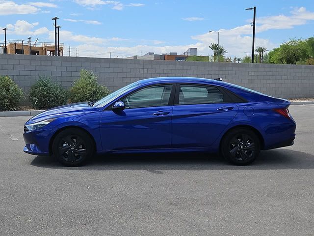 2023 Hyundai Elantra Hybrid Blue