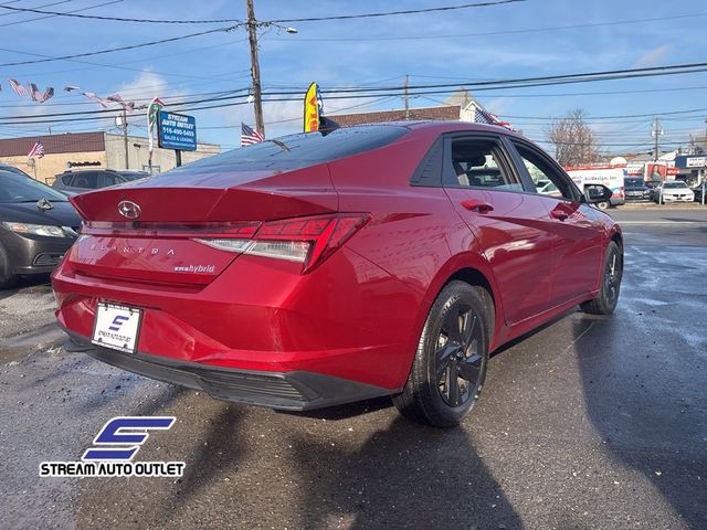 2023 Hyundai Elantra Hybrid Blue