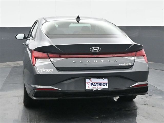 2023 Hyundai Elantra Hybrid Blue