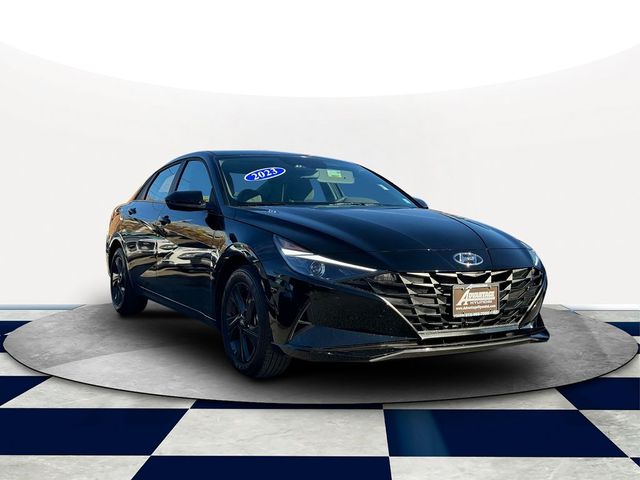 2023 Hyundai Elantra Hybrid Blue