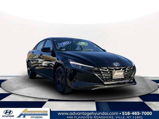 2023 Hyundai Elantra Hybrid Blue