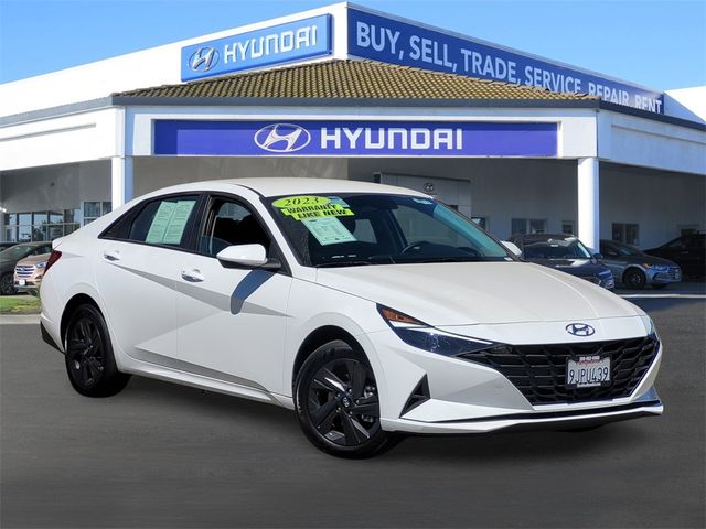 2023 Hyundai Elantra Hybrid Blue