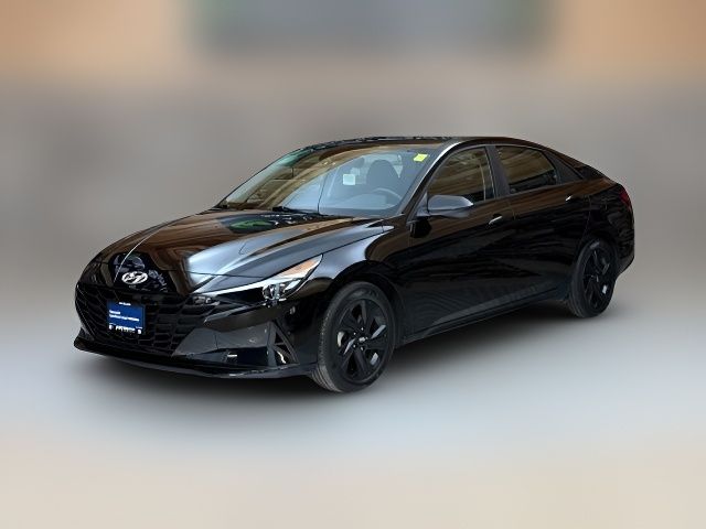 2023 Hyundai Elantra Hybrid Blue