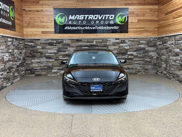 2023 Hyundai Elantra Hybrid Blue