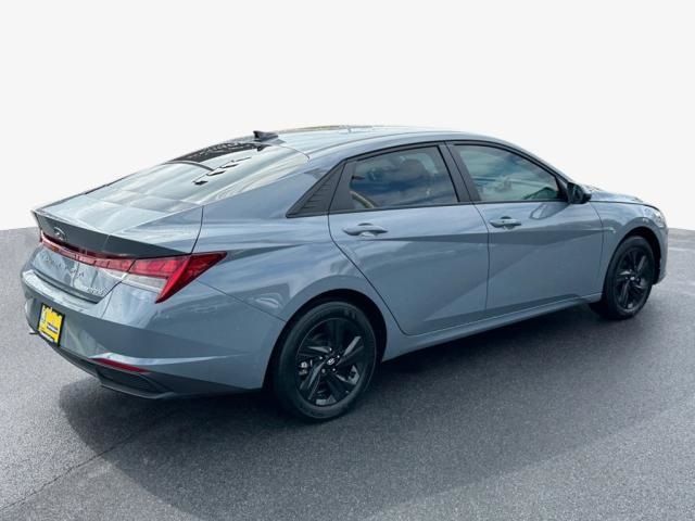 2023 Hyundai Elantra Hybrid Blue