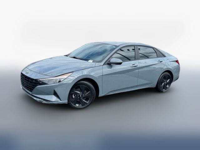 2023 Hyundai Elantra Hybrid Blue