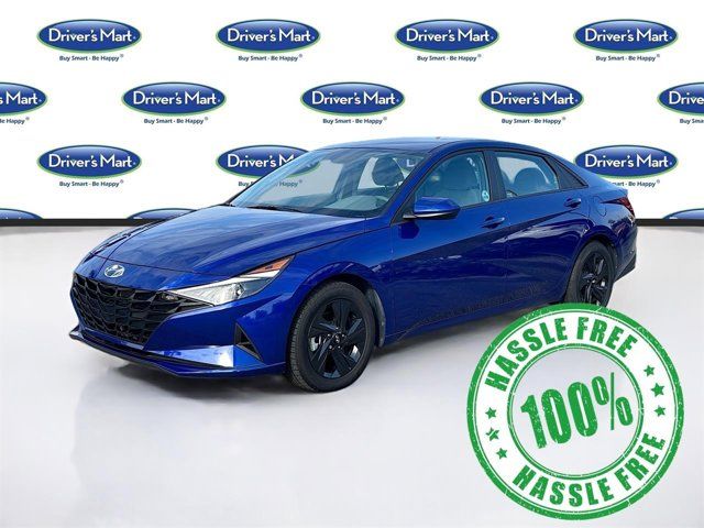 2023 Hyundai Elantra Hybrid Blue