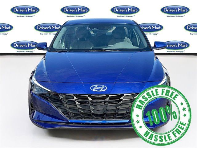 2023 Hyundai Elantra Hybrid Blue