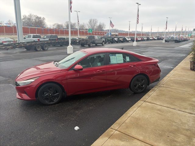 2023 Hyundai Elantra Hybrid Blue