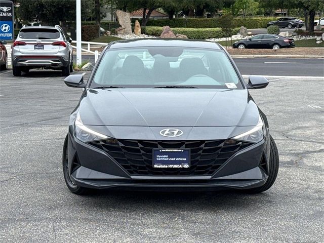 2023 Hyundai Elantra Hybrid Blue