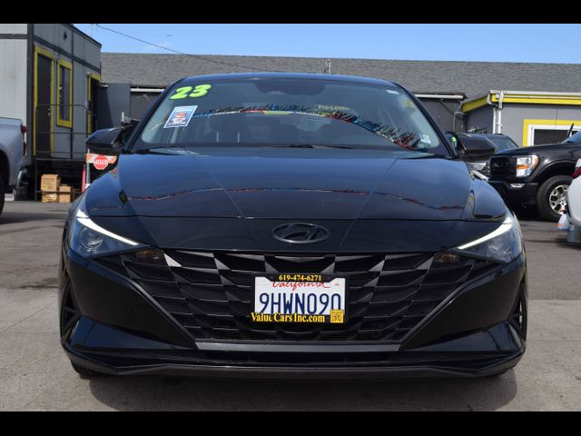 2023 Hyundai Elantra Hybrid Blue