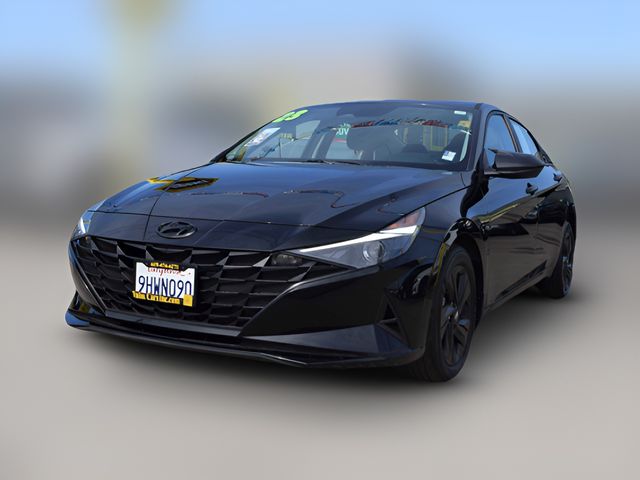 2023 Hyundai Elantra Hybrid Blue