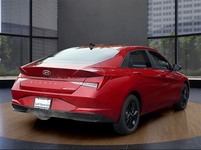 2023 Hyundai Elantra Hybrid Blue