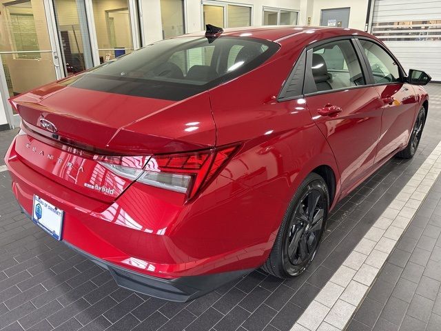 2023 Hyundai Elantra Hybrid Blue