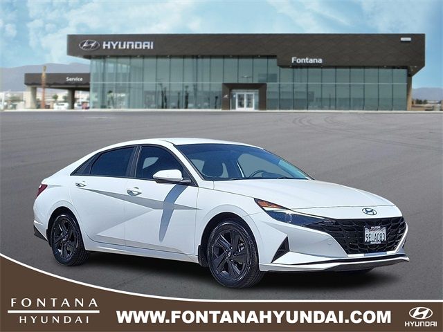 2023 Hyundai Elantra Hybrid Blue