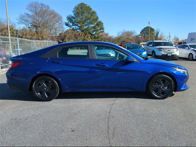 2023 Hyundai Elantra Hybrid Blue