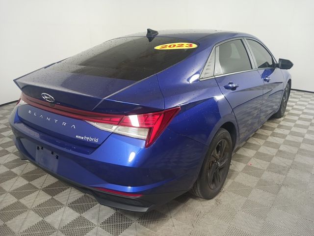 2023 Hyundai Elantra Hybrid Blue