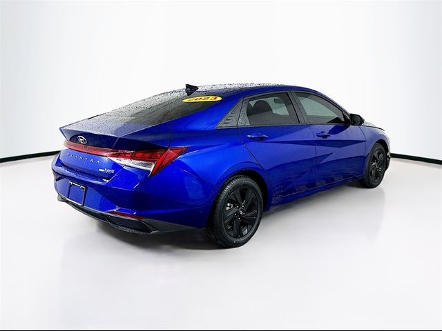 2023 Hyundai Elantra Hybrid Blue