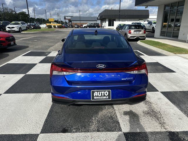 2023 Hyundai Elantra Hybrid Blue