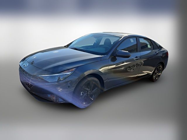 2023 Hyundai Elantra Hybrid Blue