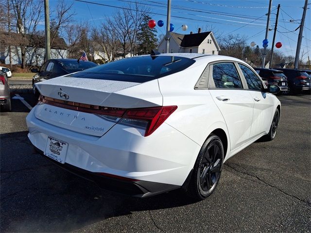 2023 Hyundai Elantra Hybrid Blue