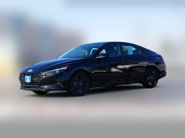 2023 Hyundai Elantra Hybrid Blue