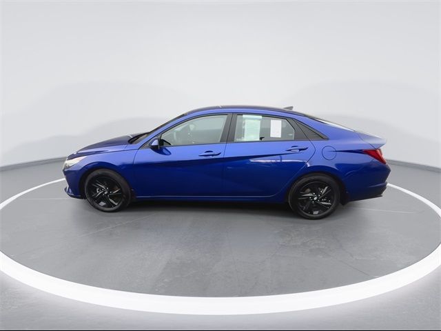 2023 Hyundai Elantra Hybrid Blue