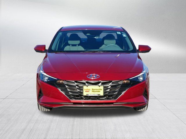 2023 Hyundai Elantra Hybrid Blue