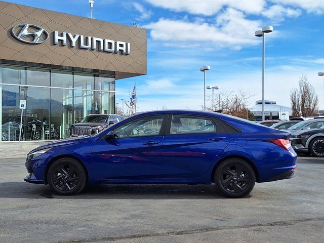 2023 Hyundai Elantra Hybrid Blue