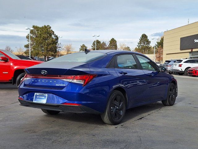 2023 Hyundai Elantra Hybrid Blue