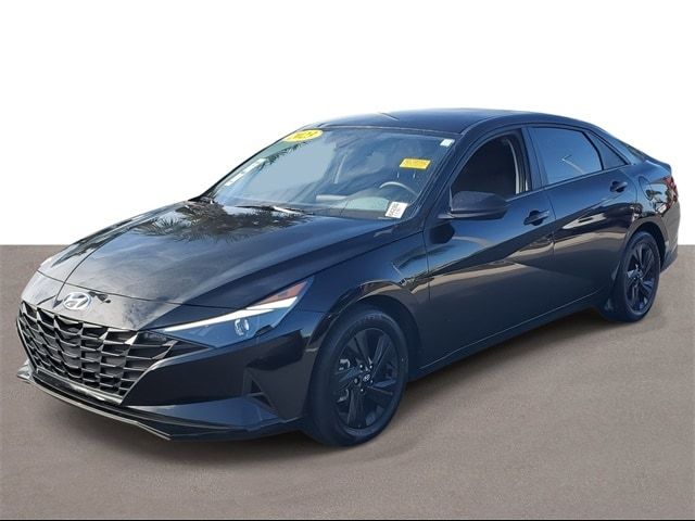 2023 Hyundai Elantra Hybrid Blue