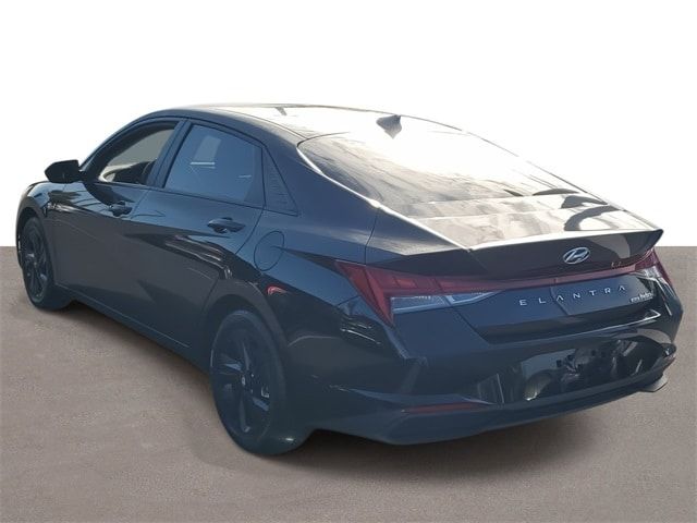 2023 Hyundai Elantra Hybrid Blue