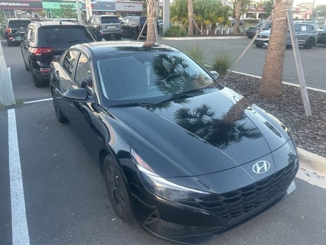 2023 Hyundai Elantra Hybrid Blue