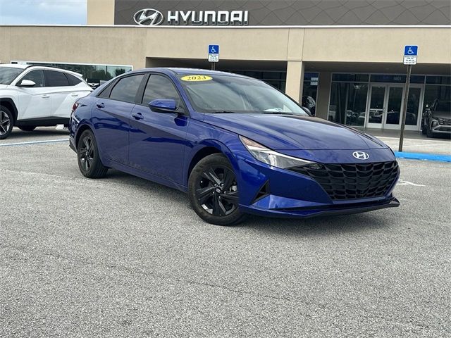 2023 Hyundai Elantra Hybrid Blue