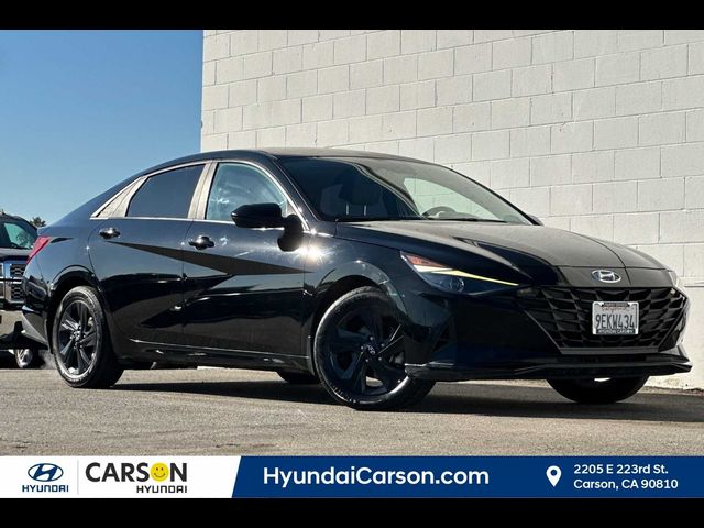 2023 Hyundai Elantra Hybrid Blue