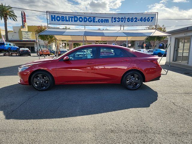 2023 Hyundai Elantra Hybrid Blue