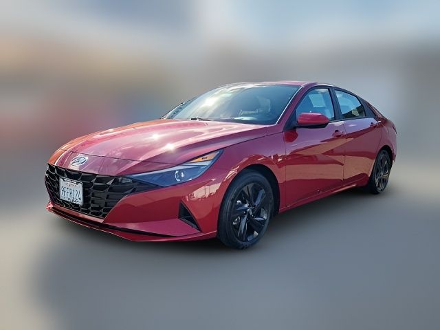 2023 Hyundai Elantra Hybrid Blue