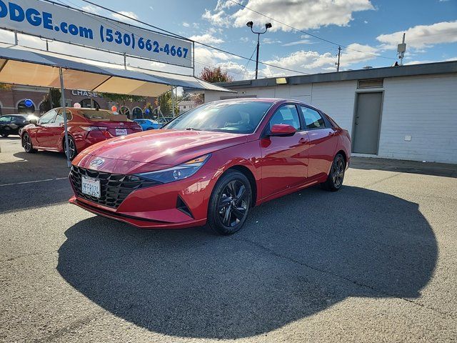 2023 Hyundai Elantra Hybrid Blue