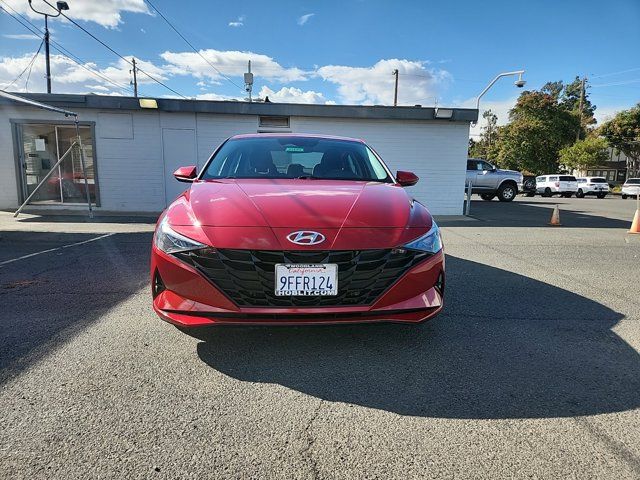 2023 Hyundai Elantra Hybrid Blue