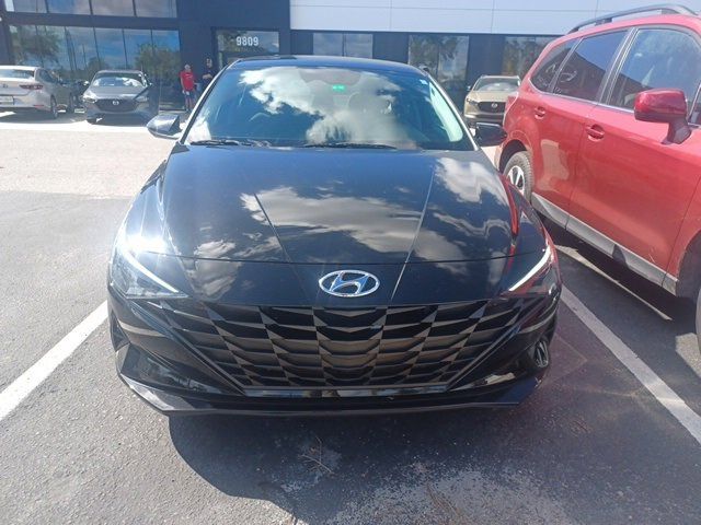 2023 Hyundai Elantra Hybrid Blue