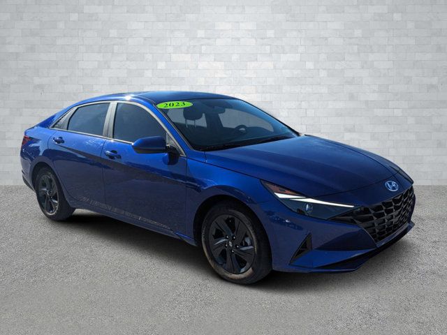 2023 Hyundai Elantra Hybrid Blue